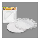 SACO COM 3 TRAVESSAS REDONDAS COM PAPEL DECORATIVO Ø21CM