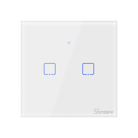 INTERRUPTOR SMART WIFI SONOFF T0 EU TX (2 CANAIS)