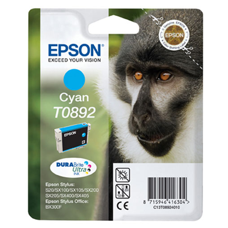 TINTA EPSON T0892 CIAN C13T08924020