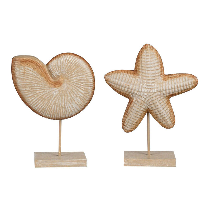 FIGURAS DE DECORAÇÃO CONCHA/ESTRELA DO MAR MODELOS VARIADOS