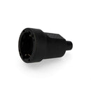 FICHA AÉREA PVC 10/16A 250V T/TL IP44 4,8MM NEGRA (EMBALADA) EDM