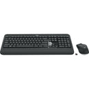 Logitech MK235 teclado Rato incluído RF Wireless Português Cinzen