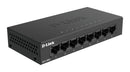 D-Link DGS-108GL Não-gerido Gigabit Ethernet (10/100/1000) Preto