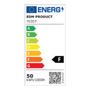 PROJETOR LED 50W 4000LM 6400K LUZ FRIA COM SENSOR DE PRESENÇA 23,