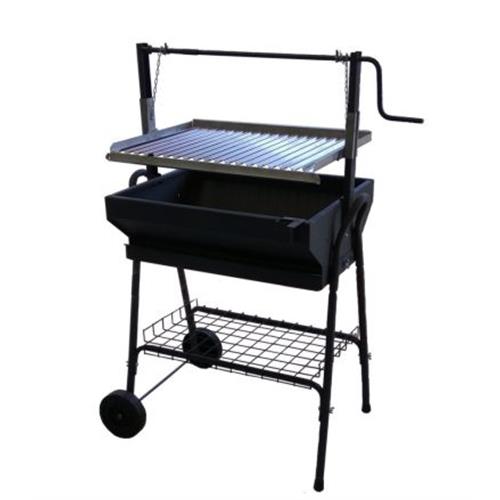 GRELHADOR ALPIS SANTANA R 80CM COM RODAS ( FERRO  - BARBECUE A CA