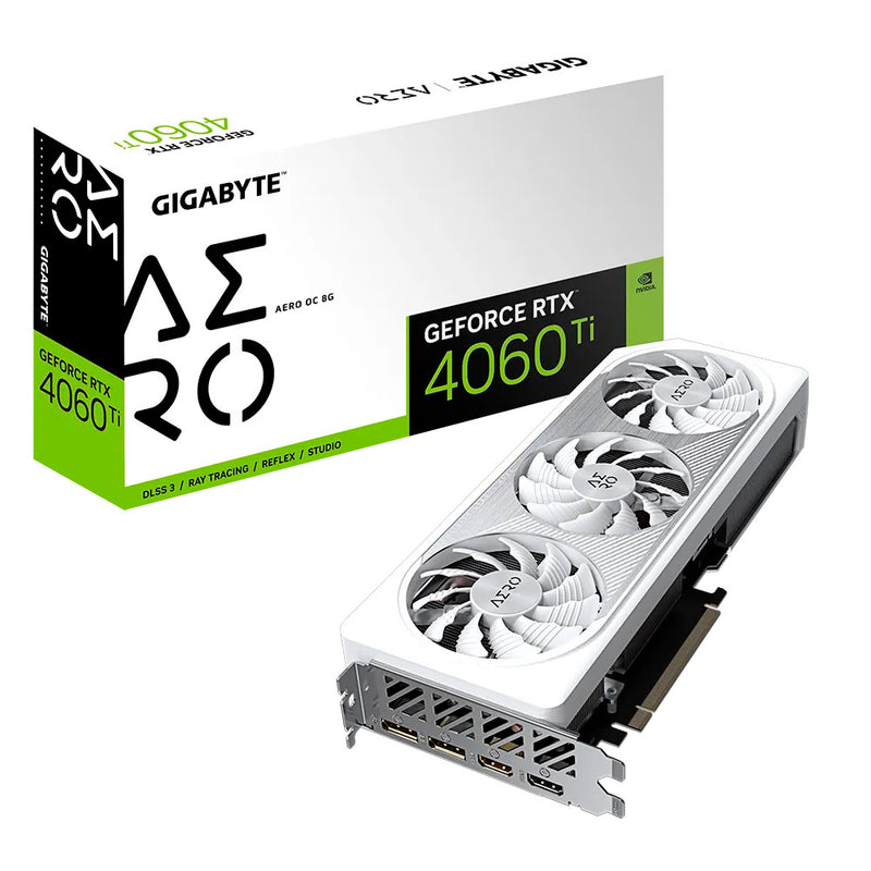 Gigabyte GeForce RTX 4060 Ti AERO OC 8G NVIDIA 8 GB GDDR6