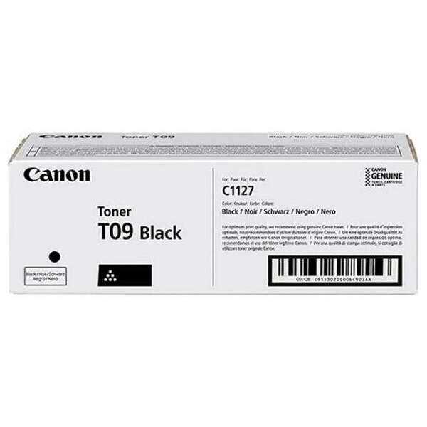 Canon T09 BK toner 1 unidade(s) Original Preto