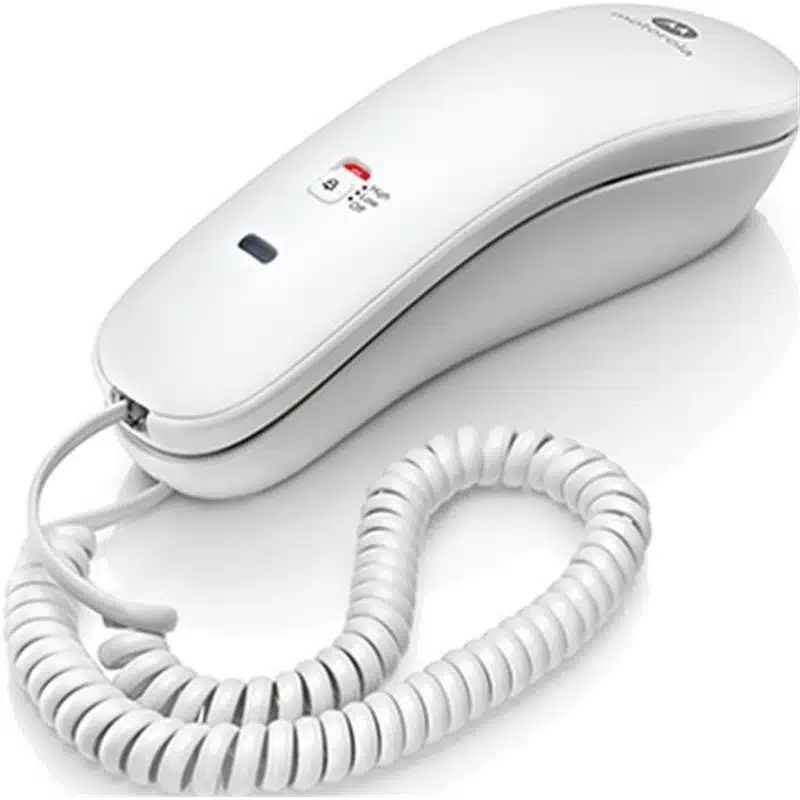 TELEFONE COM FIO MOTOROLA CT50 BRANCO