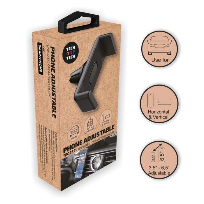 SOPORTE DE SMARTPHONE PARA COCHE TECH ONE TECH TEC2821