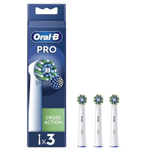 Oral-B BRAEB50_3FFS cabeça de escova de dentes 3 unidade(s) Preto