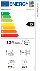 MÁQUINA DE SECAR ROUPA LG RH90V5AV6N 9KG
