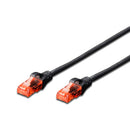 DIGITUS CHICOTE UUTP CAT6 PVC 5MT PRETO