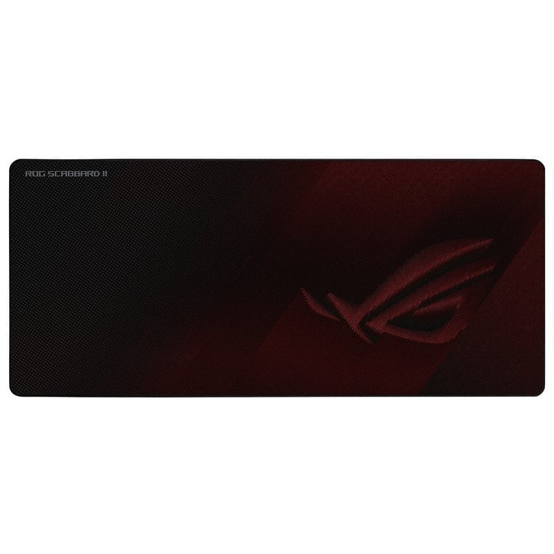 ASUS ROG Strix Scabbard II Tapete Gaming Preto, Vermelho