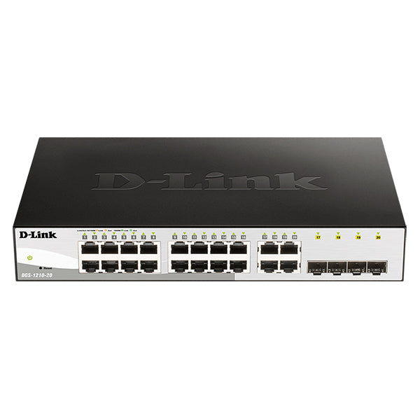 SWITCH D-LINK 20-PORT 101001000MBPS GIGABIT SMART