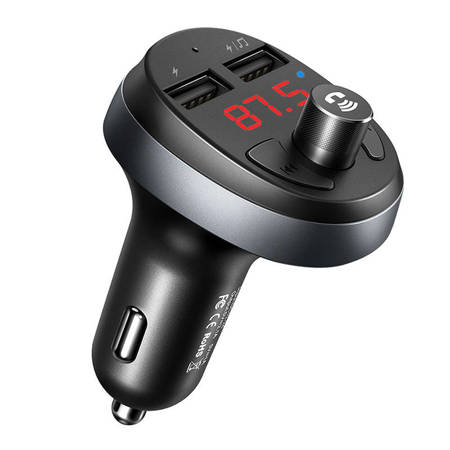 CAR CHARGER WITH FM TRANSMITTER MCDODO CC-6880 BT5.1, 2XUSB