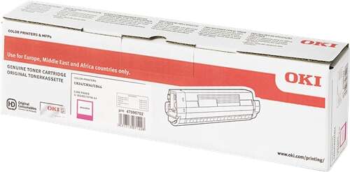 TONER ORIGINAL OKI C824C834C844 MAGENTA