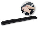 Ewent EW3180 descanso para pulsos Poliéster, Borracha Preto