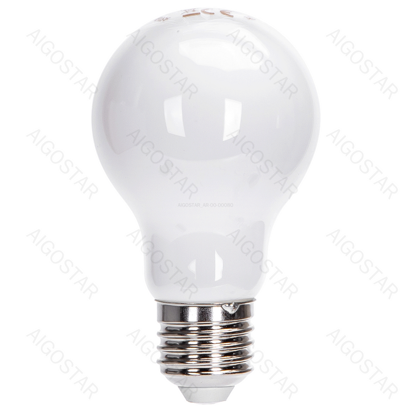 LÂMPADA DE FILAMENTO LED (BRANCO LEITOSO) A60 E27 4W