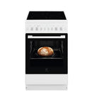FOGÃO COM FORNO ELECTROLUX LKR-500066-W 4 BOCS VITROCERÂMICA