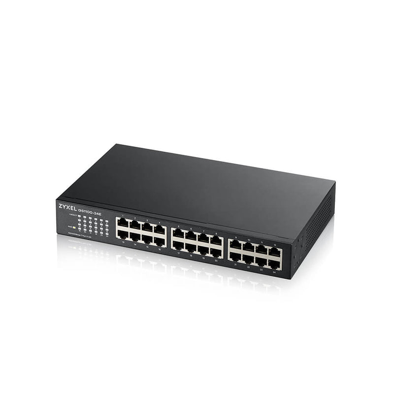 Zyxel GS1100-24E Não-gerido Gigabit Ethernet (10/100/1000) Preto