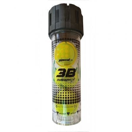 PRESURIZADOR PARA PELOTAS DE PÁDEL BULLPADEL PASCAL BOX 3B INCLUY