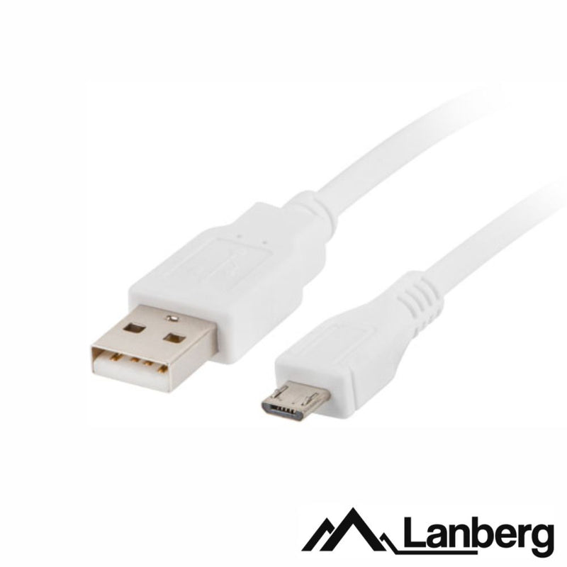 CABO USB-A 2.0 MACHO  MICRO USB MACHO 1M LANBERG