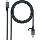 CABLE USB 3.2 TIPO-C NANOCABLE 10.01.4111-L150-COMB USB TIPO-C MA
