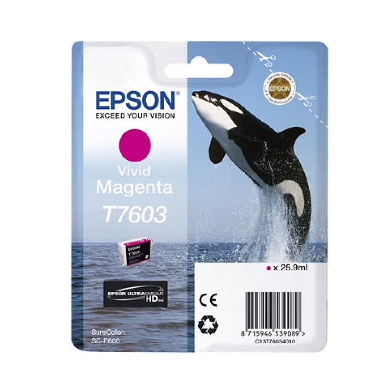 Epson T7603 tinteiro 1 unidade(s) Original Magenta intenso