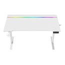 ALPHA GAMER - SECRETÁRIA ZORYA RGB WHITE AGZORYARGBWT