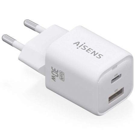 AISENS ASCH-30W2P020-W carregador de dispositivos móveis Universa