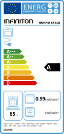 FORNO INFINITON 818LB( MULTIFUNÇÕES  - 65 LITROS - 9 P )