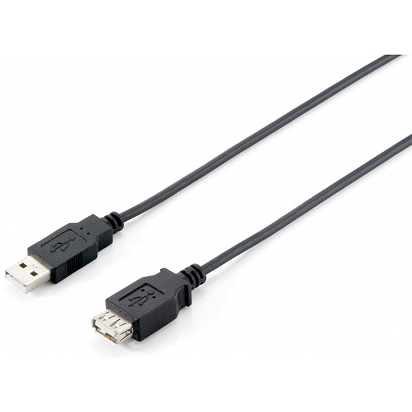 Equip 128851 cabo USB 3 m USB 2.0 USB A Preto