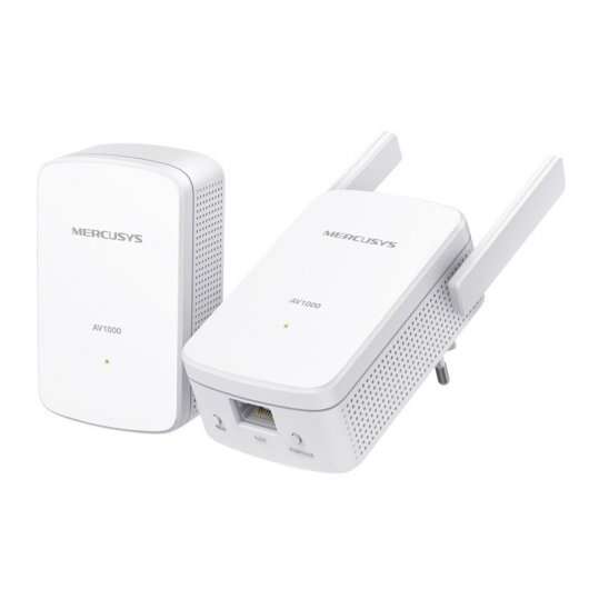 KIT ADAPTADOR POWERLINE MERCUSYS AV1000 GIGABIT WIFI