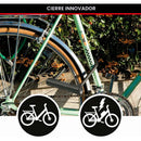 CADEADO EM U, BIKE SECURITY, ANTI-ROUBO, COM CHAVE E SUPORTE DE F