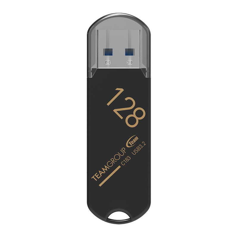 PEN DRIVE TEAM GROUP C183 128GB USB 3.1 BLACK