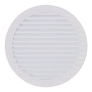 GRELHADOR DE VENTILAÇÃO REDONDO EMBUTIDO COM MOSQUITO Ø150MM ABS