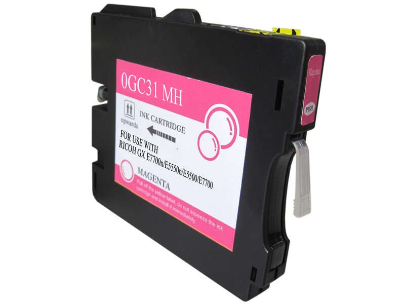 RICOH GC31M MAGENTA CARTUCHO DE TINTA PIGMENTADA GENERICO - REEMP