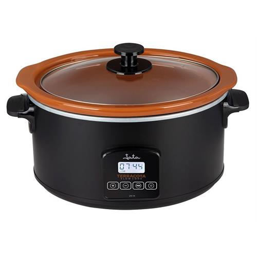 JATA DIGITAL SLOW COOKER 5L OVAL CERAMIC TERRACOTTA CERAMIC BOWL