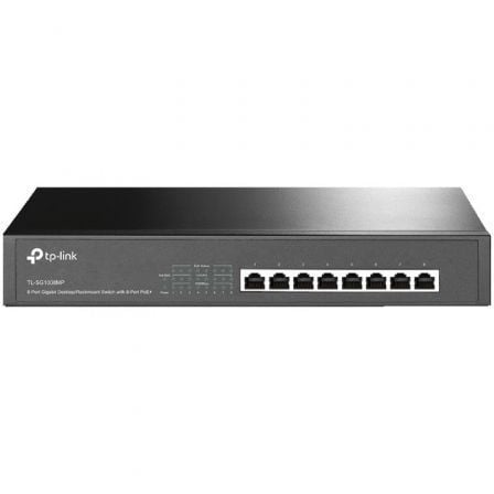 TP-Link TL-SG1008MP Não-gerido Gigabit Ethernet (10/100/1000) Pow