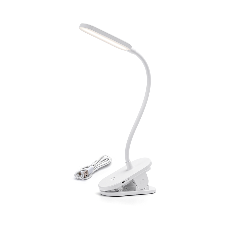 LAMPE LED À CLIP (RECHARGEABLE)