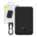 POWERBANK BASEUS MAGNETIC MINI 20000MAH, USB-C 20W MAGSAFE (PRETO
