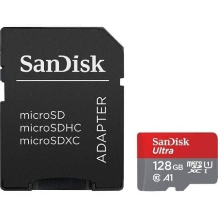 CARTÃO DE MEMORIA SANDISK ULTRA 128GB MICROSD XC CON ADAPTADOR CL