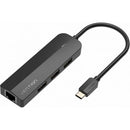 Vention TGOBB hub de interface USB Type-C 480 Mbit/s Preto