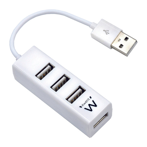 Ewent EW1122 hub de interface USB 2.0 Branco