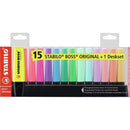 STABILO BOSS ORIGINAL marcador 15 unidade(s) Ponta de cinzel Mult