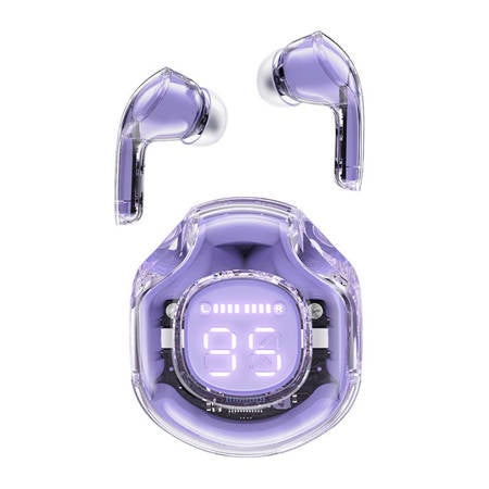 AUSCULTADORES TWS ACEFAST T8, BLUETOOTH 53, IPX4 VIOLETA