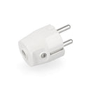 FICHA TIPO F 10/16A T/TL 4,8MM (RETRACTILADA) BRANCA EDM