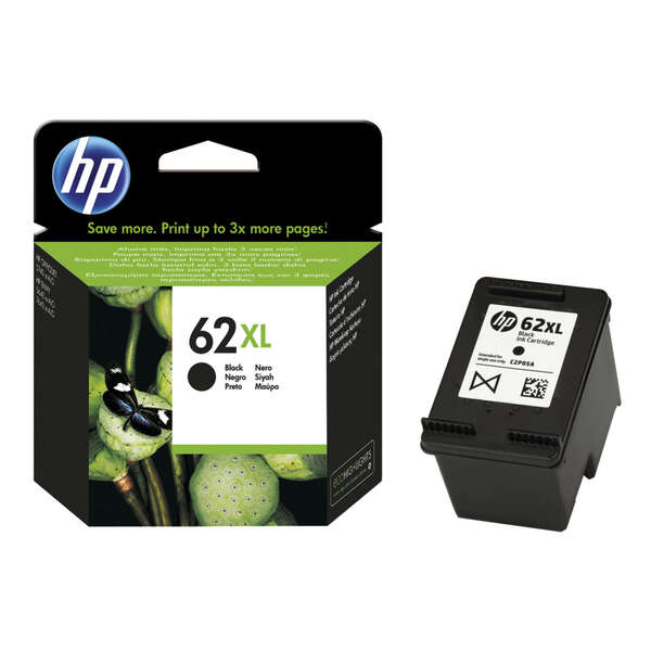 TINTEIRO HP 62XL PRETO INK CARTRIDGE