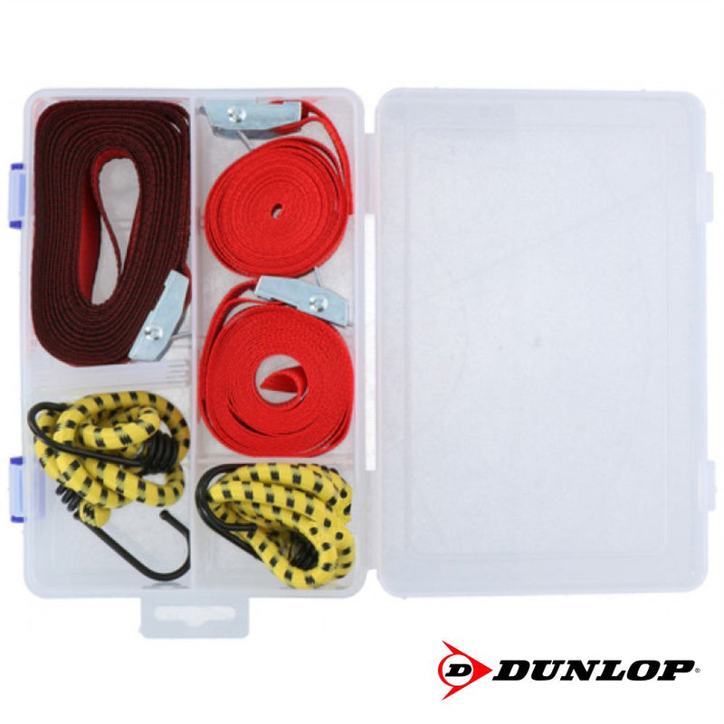 CONJUNTO CINTAS E CORDAS ELÁSTICAS DE SEGURANÇA DUNLOP