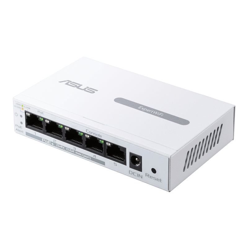 SWITCH ASUS EBP15 5-PORT GBE SMART MANAGED POE+